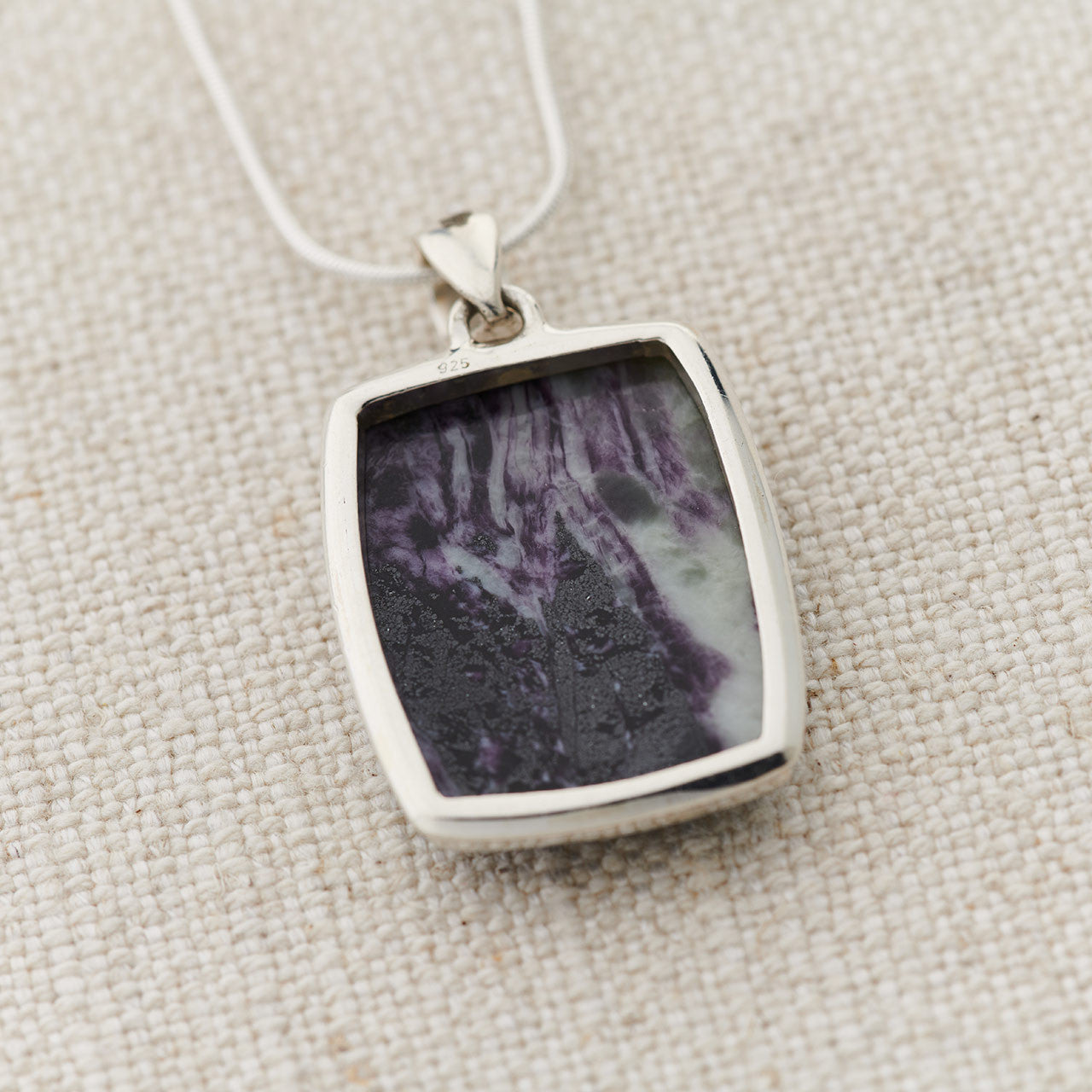 KAMMERERITE PENDANT STERLING SILVER