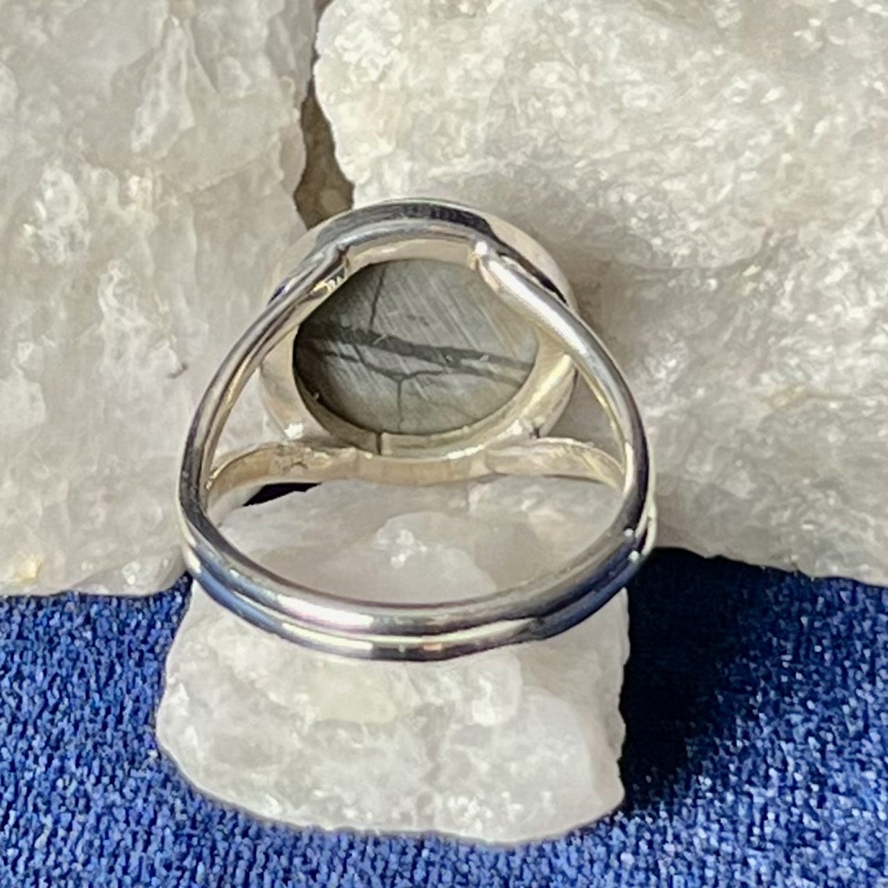 PICASSO JASPER RING STERLING SILVER