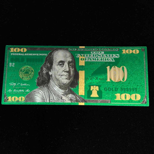 Green Prosperity Bills Pk. 100   (3 Pks+ $15 OFF USE COUPON CODE MIXMATCH AT CHECKOUT)