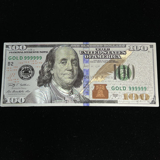 Silver Prosperity Bills Pk. 100 (3 Pks+ $15 OFF USE COUPON CODE MIXMATCH AT CHECKOUT))